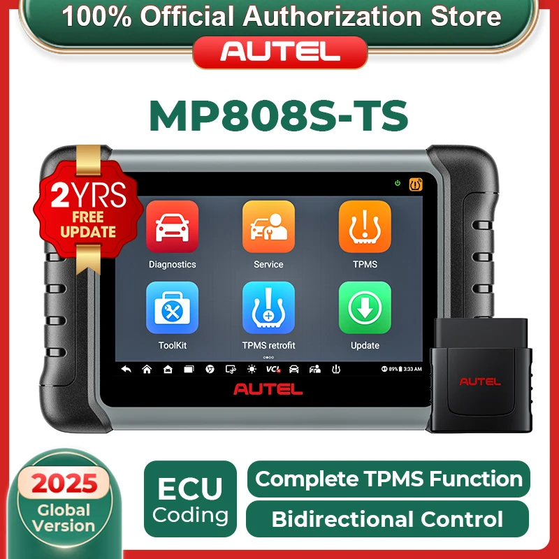 

Autel MaxiPRO MP808S-TS OBD2 сканер TPMS инструмент для программирования кодирования ЭБУ всесистемное двунаправленное управление диагностический инструмент сканирования