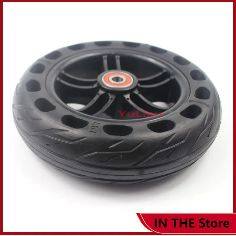 

High quality 200x50 solid wheel Explosion-proof Electric Bike Scooter tyres 8 inch Motorcycle Solid Tires Bee Hive Holes