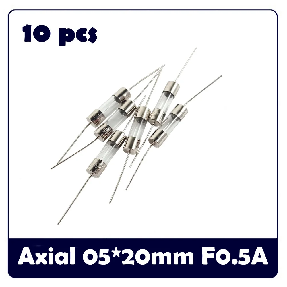 

10 шт. 5*20 мм осевой свинцовый стеклянный предохранитель Быстрый выдув 0,5a 1A 1,5a 2A 3A 3.15A 4A 5A 6.3A 7A 8A 10A 12A 12,5a 15A 20A 25A 250 В