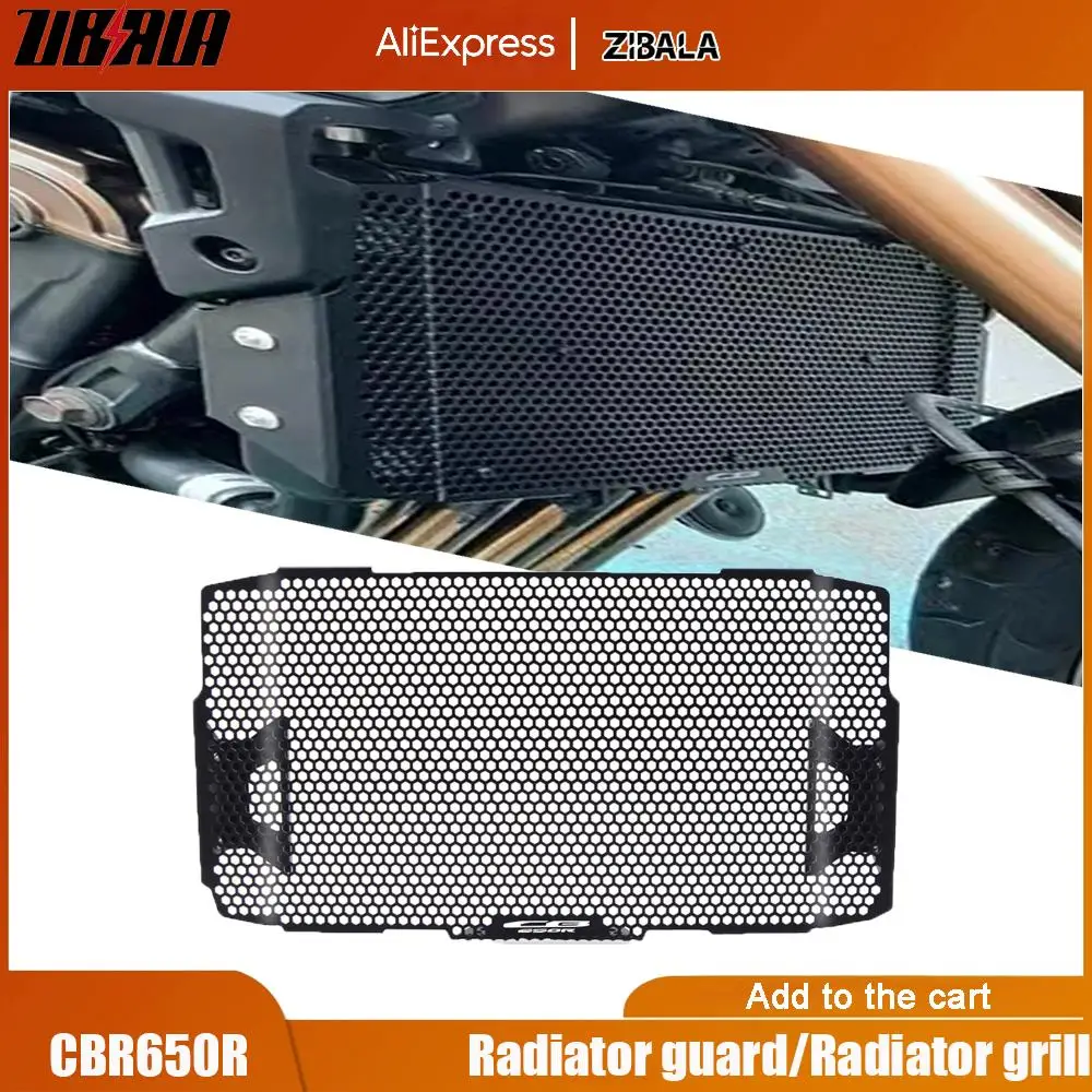 

For Honda CBR 650R CBR650R 2019 2020 2021 CB650R Neo Sports Cafe CB650R Motorcycle Radiator Guard Protector Grille Grill Cover