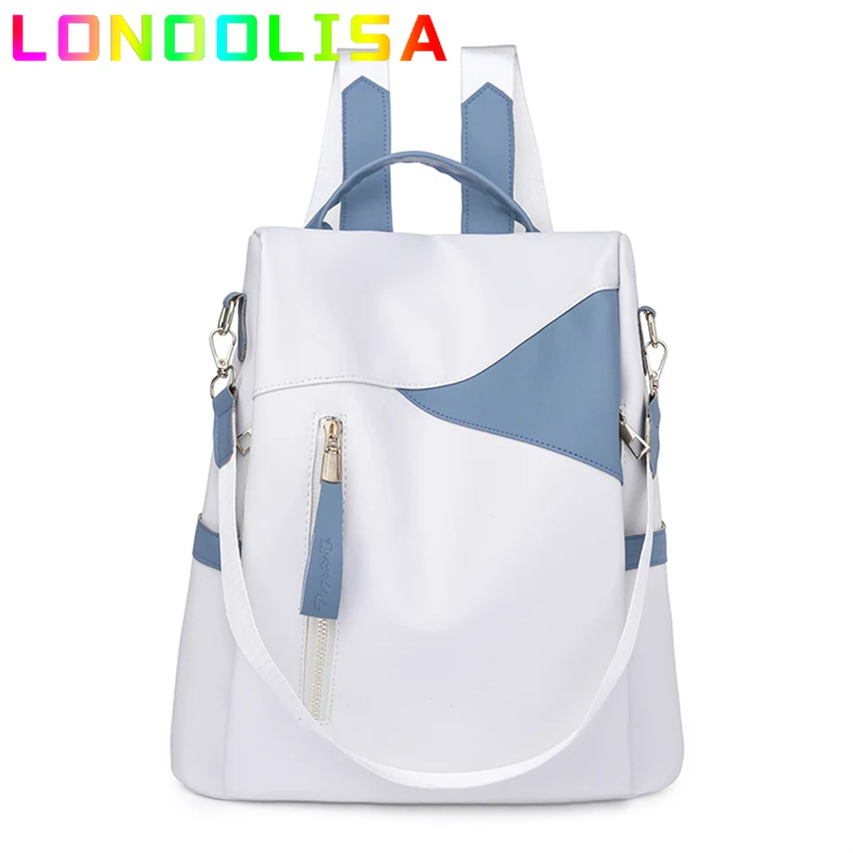 

3 In 1 Anti-theft Bagpack Purse Women Shoulder Bookbag for School Teenager Girl 2022 New Casual Female Travel Backpack Rucksacks