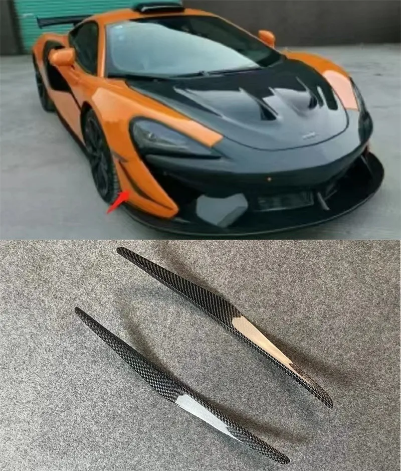 Передний бампер из углеродного волокна для McLaren 540C/570S/570GT GT4 Передний бампер из углеродного волокна для McLaren 540C/570S/570GT GT4