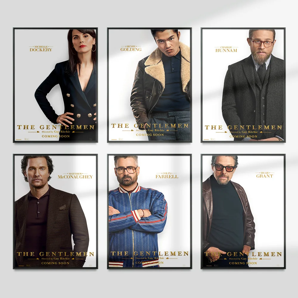 

The Gentlemen Action Comedy Movie Print Art Poster Film Wall Stickers Modern Canvas Painting Home Decor