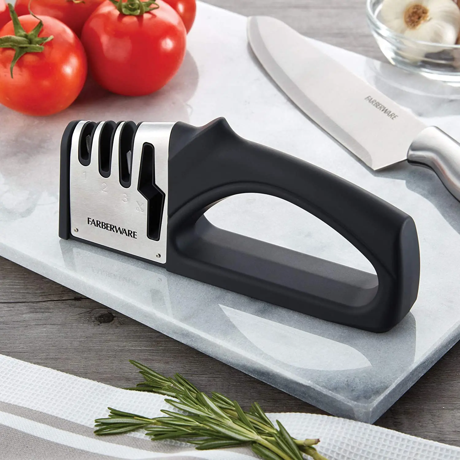 

Edgekeeper 3 Stage Kitchen Knife and Scissor Grinder, 19 cm,