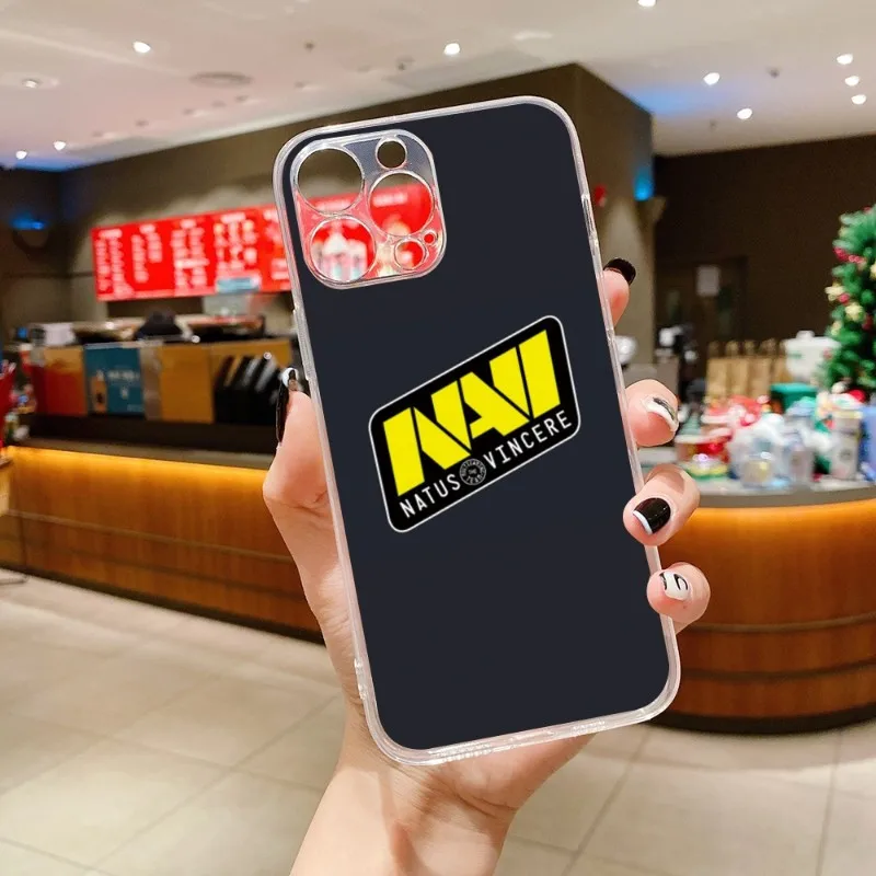 Фото Чехол для телефона Cs Go Natus для IPhone 14 13 12 11 XS X 8 7 6 Plus Mini Pro Max SE 2022, мягкий прозрачный чехол для телефона №3