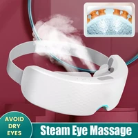 electric steam eye massager smart steam heated eyeshade hotcold compress therapy point acupressure massage for dry eye care