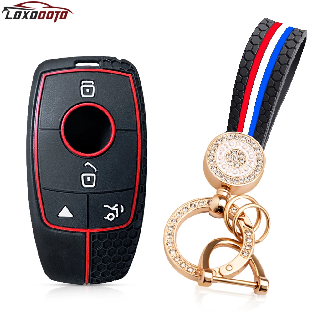 Силиконовый чехол для ключей автомобиля Mercedes Benz W177 W205 W213 W222 X167 A C E S G Class GLC CLE CLA AMG