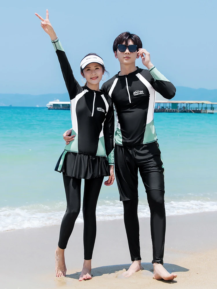 Женская одежда для дайвинга с длинным рукавом защита от солнца быстрое похудение