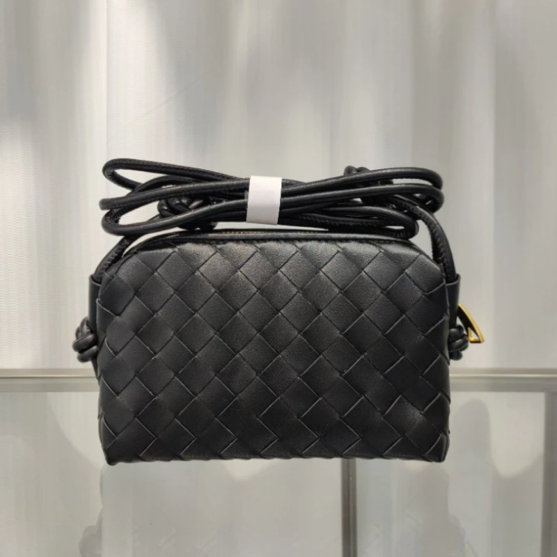 

Роскошная брендовая дизайнерская сумка через плечо, Женская плетеная квадратная сумка в новом стиле из натуральной кожи, женская простая сумка через плечо