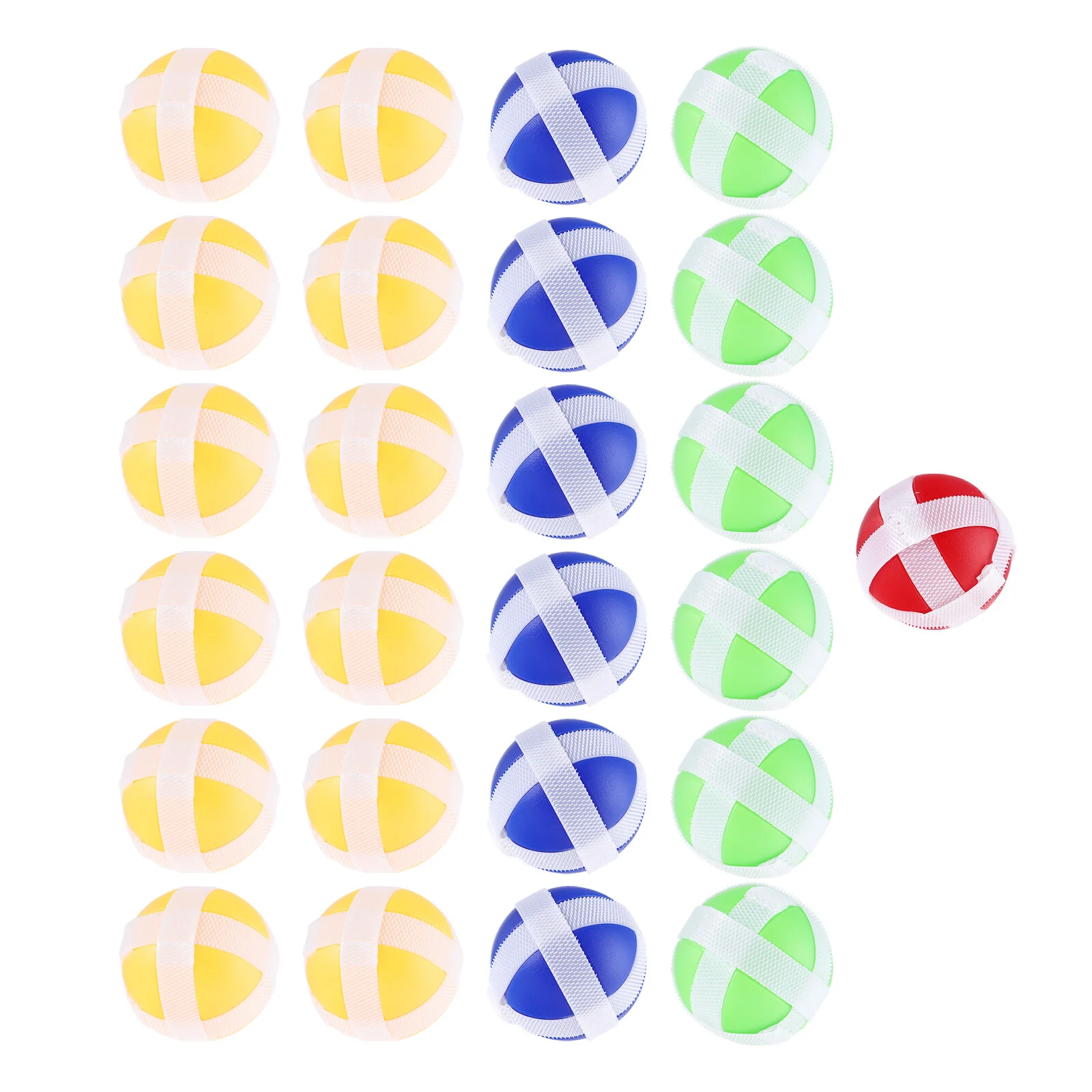 

25Pcs Sticky Balls Dart Board Game Accessories Birthday Christmas Toys Gift for Kids Children Boys Girls