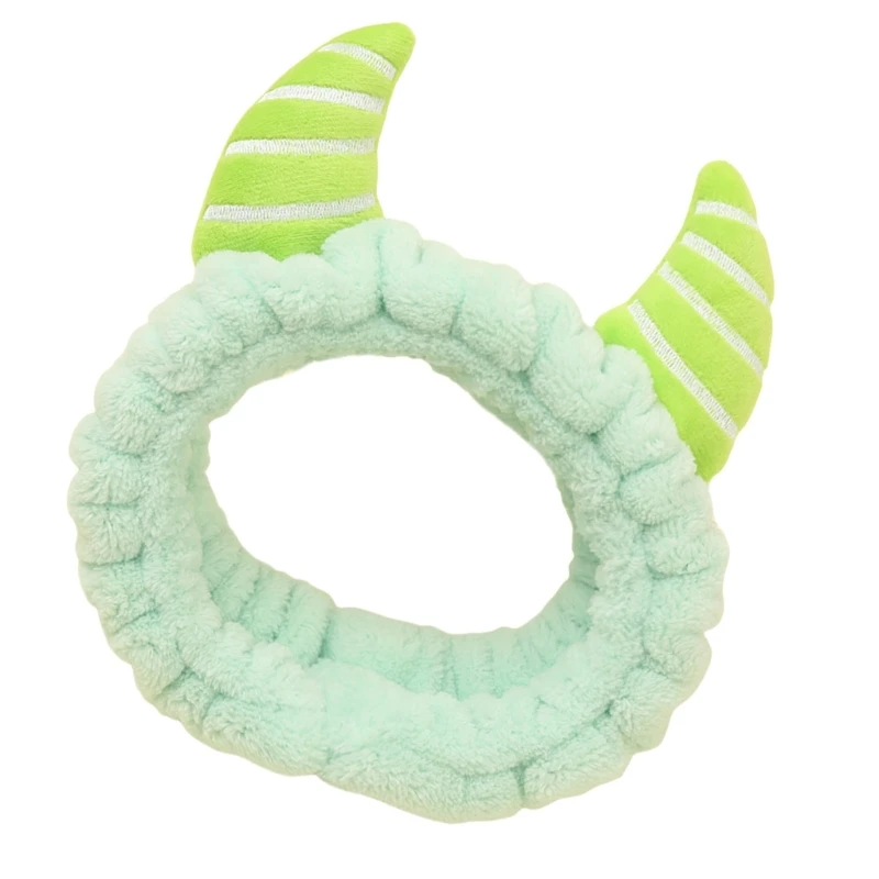 Повязки на голову для девочек Хэллоуин Праздничные головные уборы с зеленым