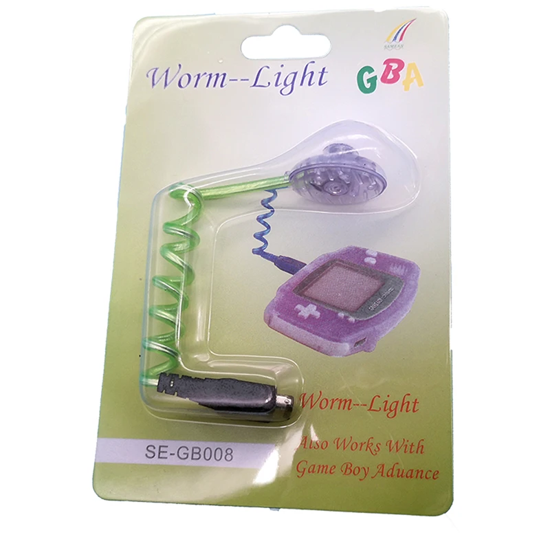 

1pcs High Quality Worm Light Illumination LED Lamps For Gameboy Advence GBA/SP Console worm light