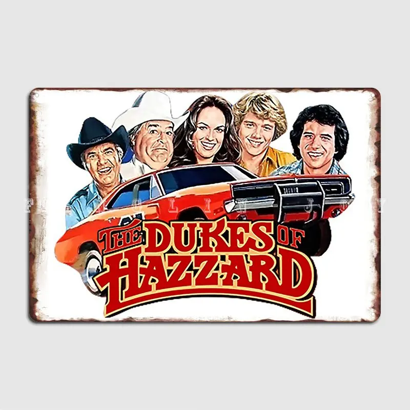 

The Dukes Of Hazzard American Series Metal Sign Wall Pub Classic Club Bar Wall Decor Tin Sign Posters