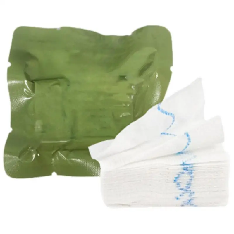 Кровоостанавливающая каолиновая марля боевая экстренная травма Z-складная