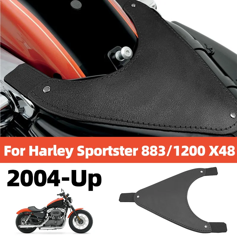 Мотоциклетный резиновый чехол на сиденье Solo черный для Harley Sportster 1200 XL883 XL1200 2004-2010