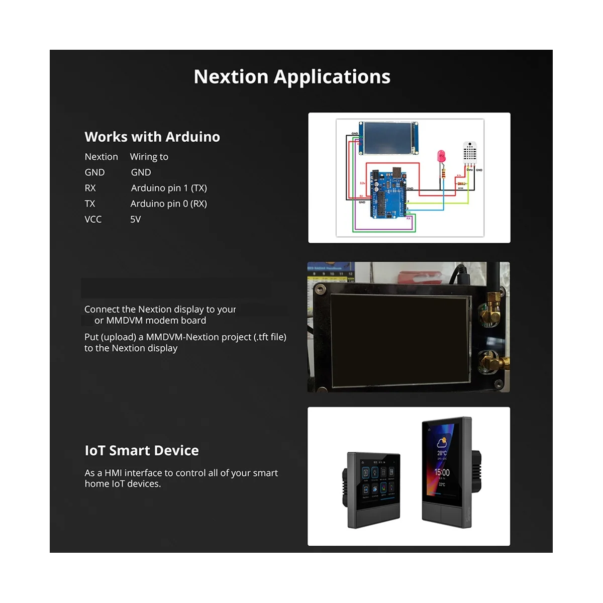 Nextion NX8048K050 5 0 дюймов Улучшенная серия HMI сенсорный дисплей Интеллектуальный USART UART