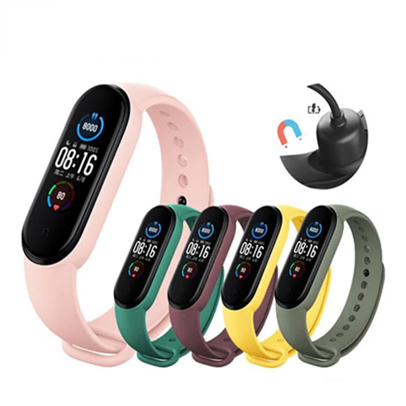 

For Apple Xiaomi Huawei M5 Heart Rate Monitor Kids Sports Smart Watch Waterproof Smart Watch Men Women Fitness Bracelet Tracker