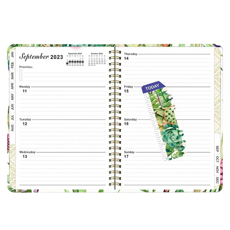 

Undated Weekly Planner Calendar Book 2023 Goals Planner Notebook School Accessories Budget Diary Gift For Friends Children