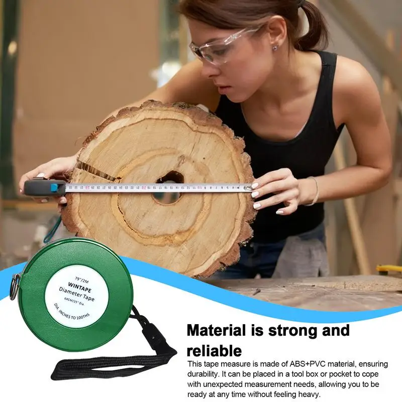 Мерная рулетка измерительная лента для дерева с императорской и метрической