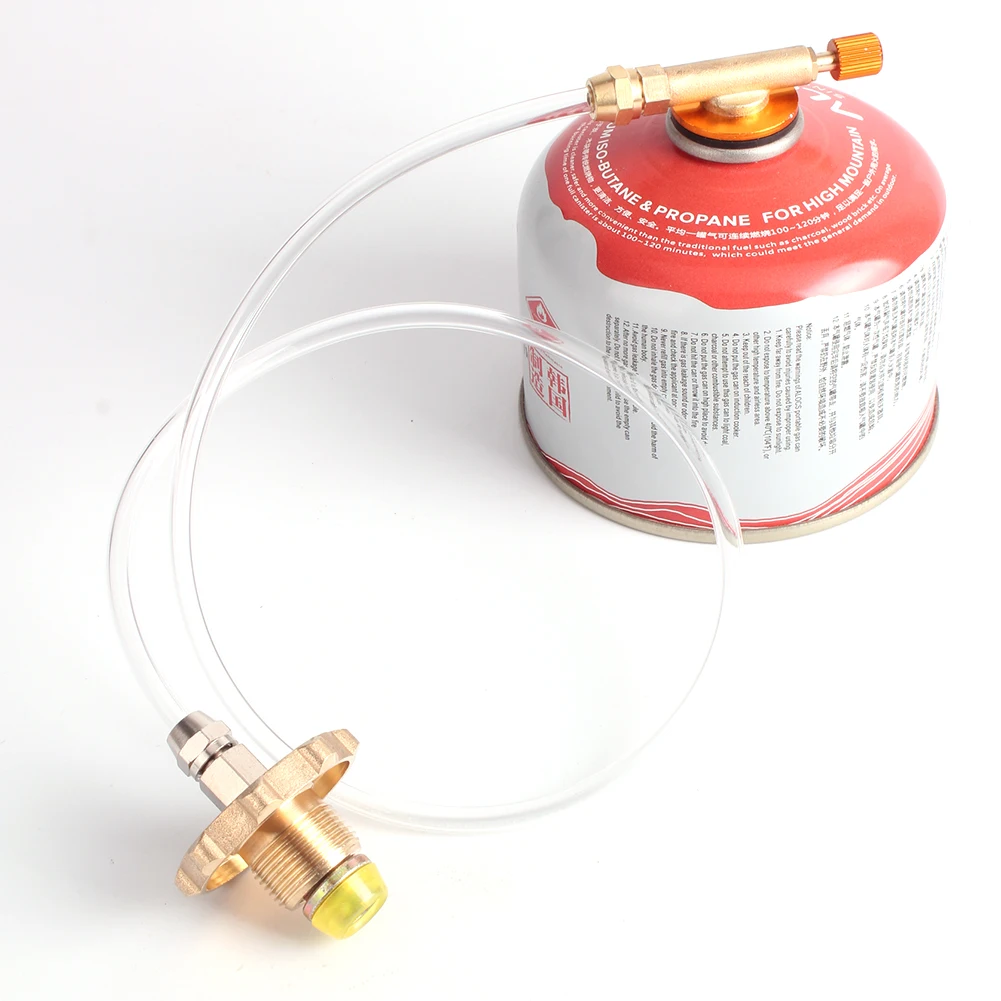 

Адаптер для внешней кухонной печи, газовая труба для заправки, плоский цилиндр, адаптер для резервуара