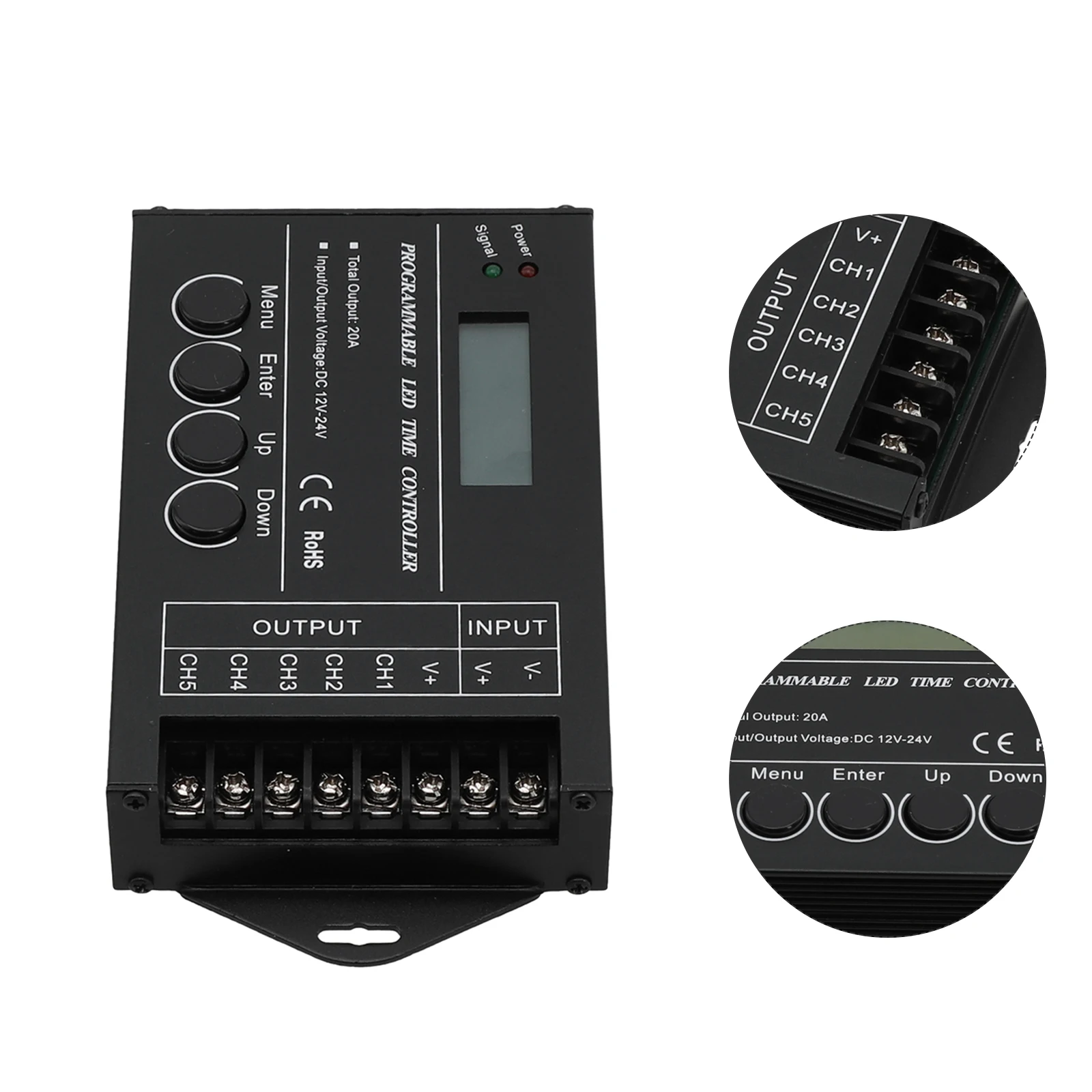 Программируемый в течение времени RGB проекционный контроллер дисплея TC420 5