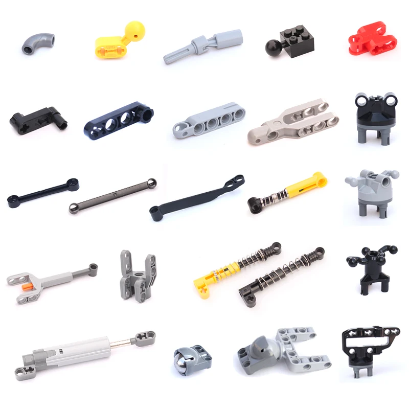 

Building Blocks Technical Parts Moc Soft Hard Spring Shock Absorber Compatible Assembles Particles 76138 76537 61903 92693 57515