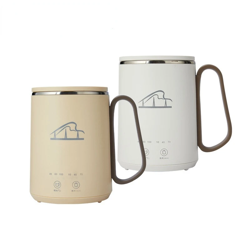 

Portable Mini Electric Kettle Hot Water Thermal Heating Boiler Pot Travel Cup Milk Heater Teapot Soup Stew Porridge Slow Cooker