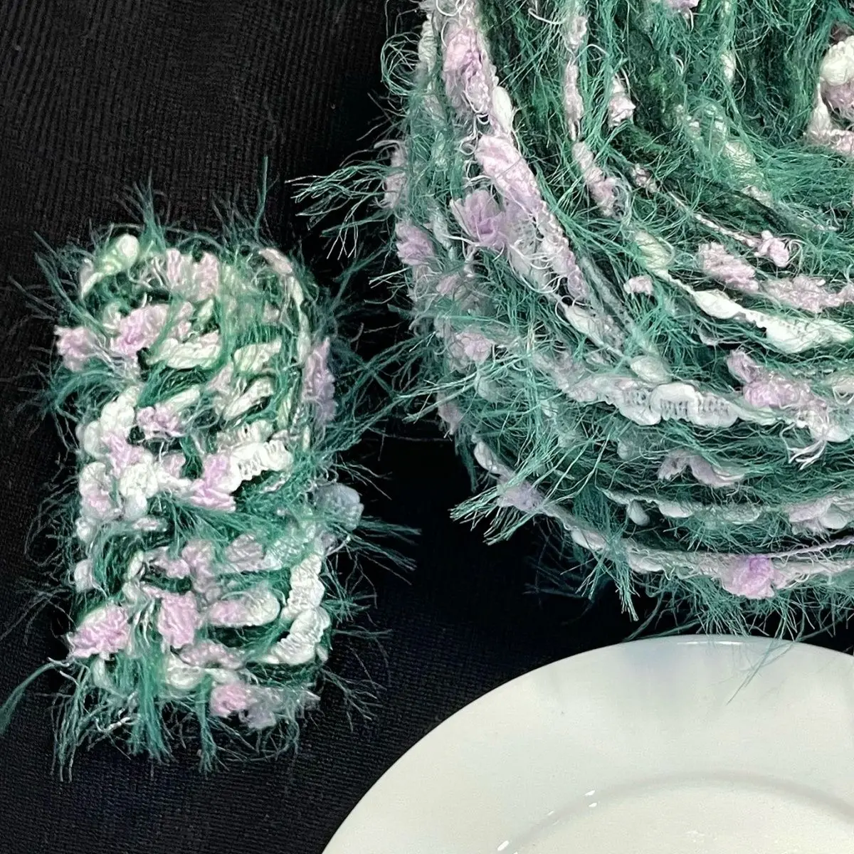 50 г лесная система длинные волосы характеристики пряжи ручная Смешанная нить