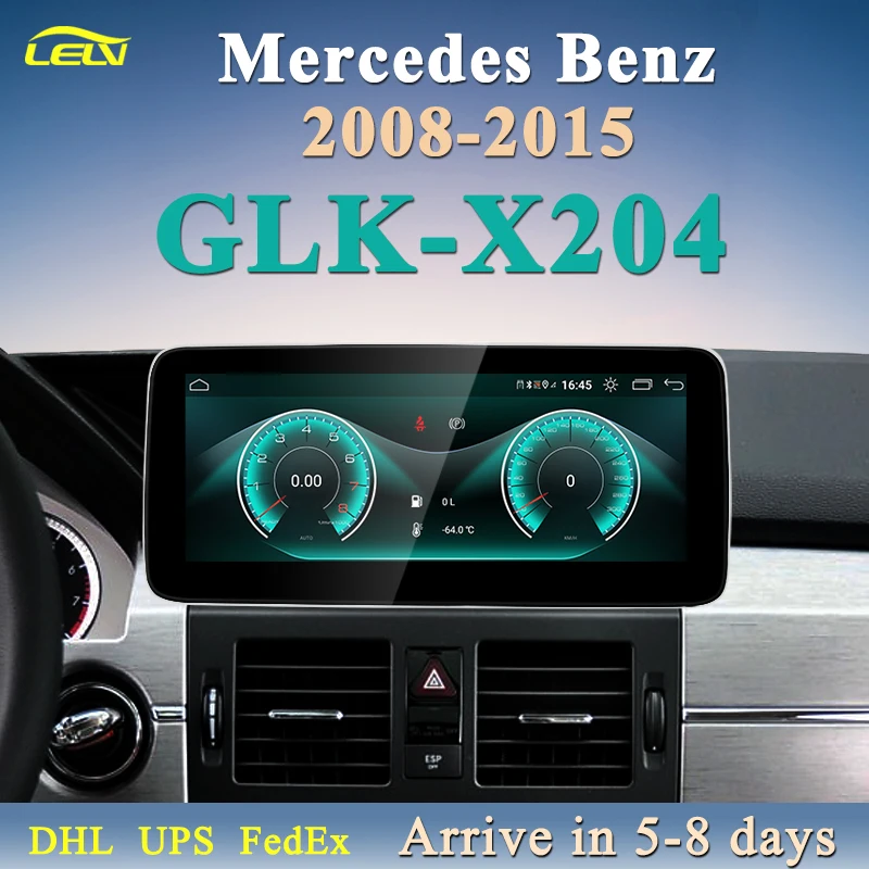 

Автомобильная Мультимедийная система, 8 ядер, Android, для Mercedes Benz GLK X204, 12,5 дюйма