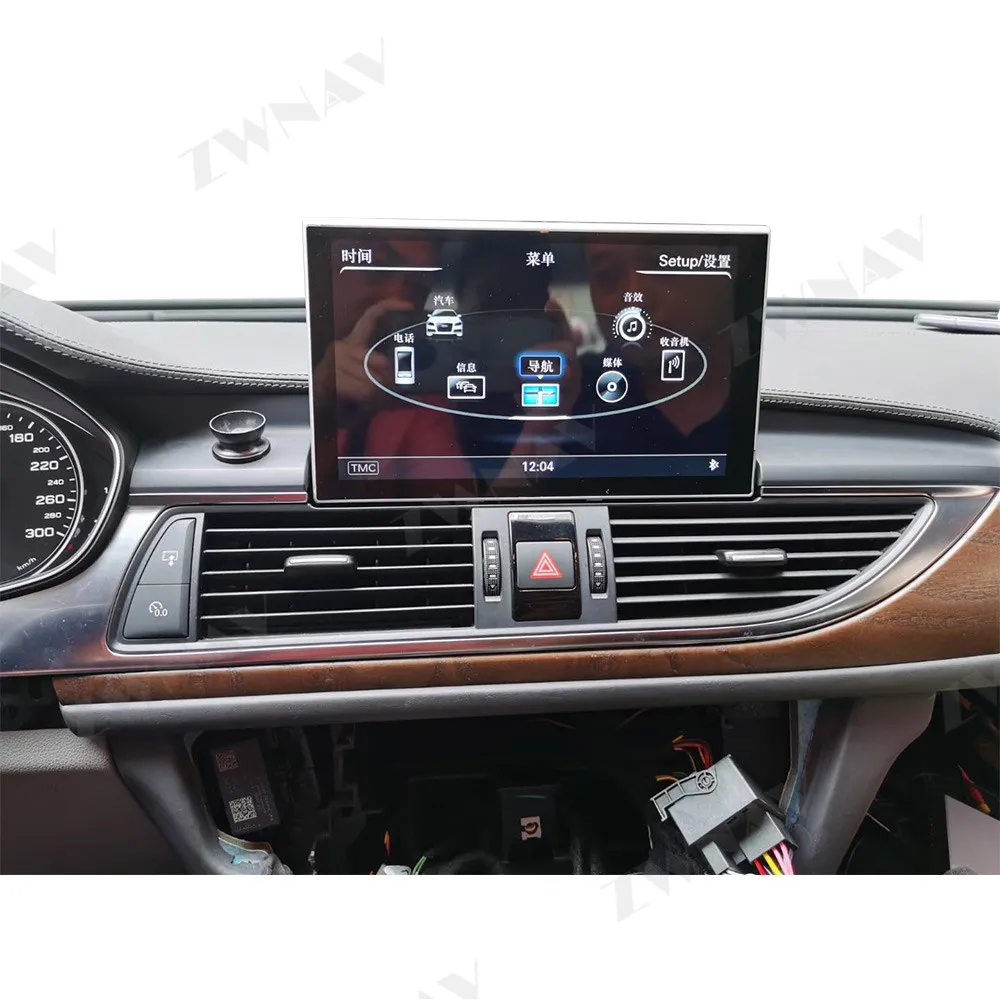Автомобильный радиоплеер на Android 8 ГБ 2012 для Audi A6 2016- стерео GPS-навигатор монитор MMI