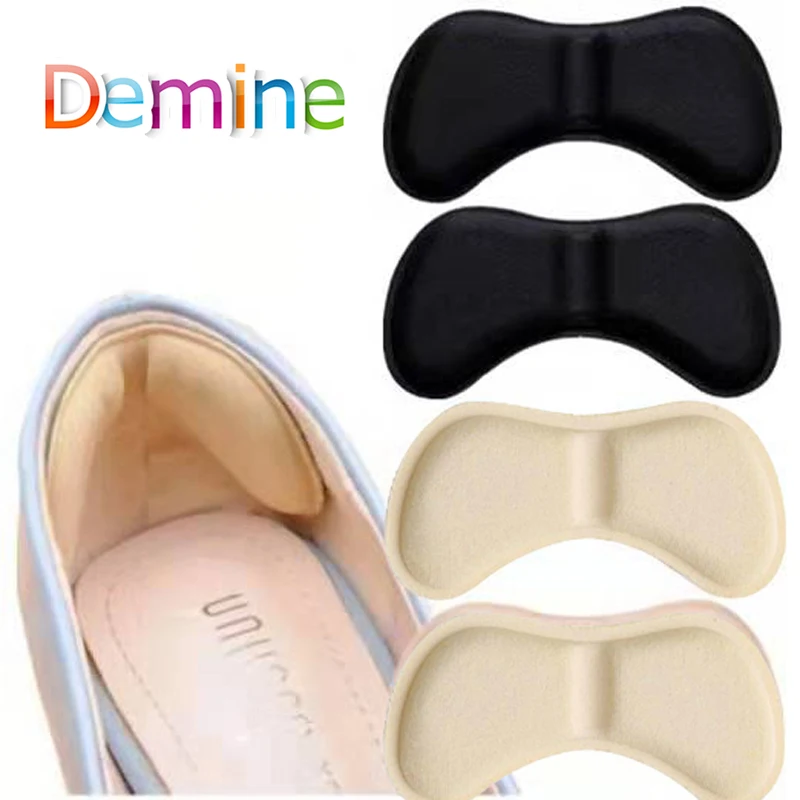 

Shoes Insoles Anti Slip Sticky Fabric Cushion Pads Feet Care Tools Protector For Back Heels Rubbing Heel Shoes Insoles Insert