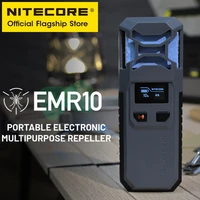 nitecore emr10 portable mosquitoes repeller ultrasound repelling rat cockroach 18w power bank for camping hiking walk the dog