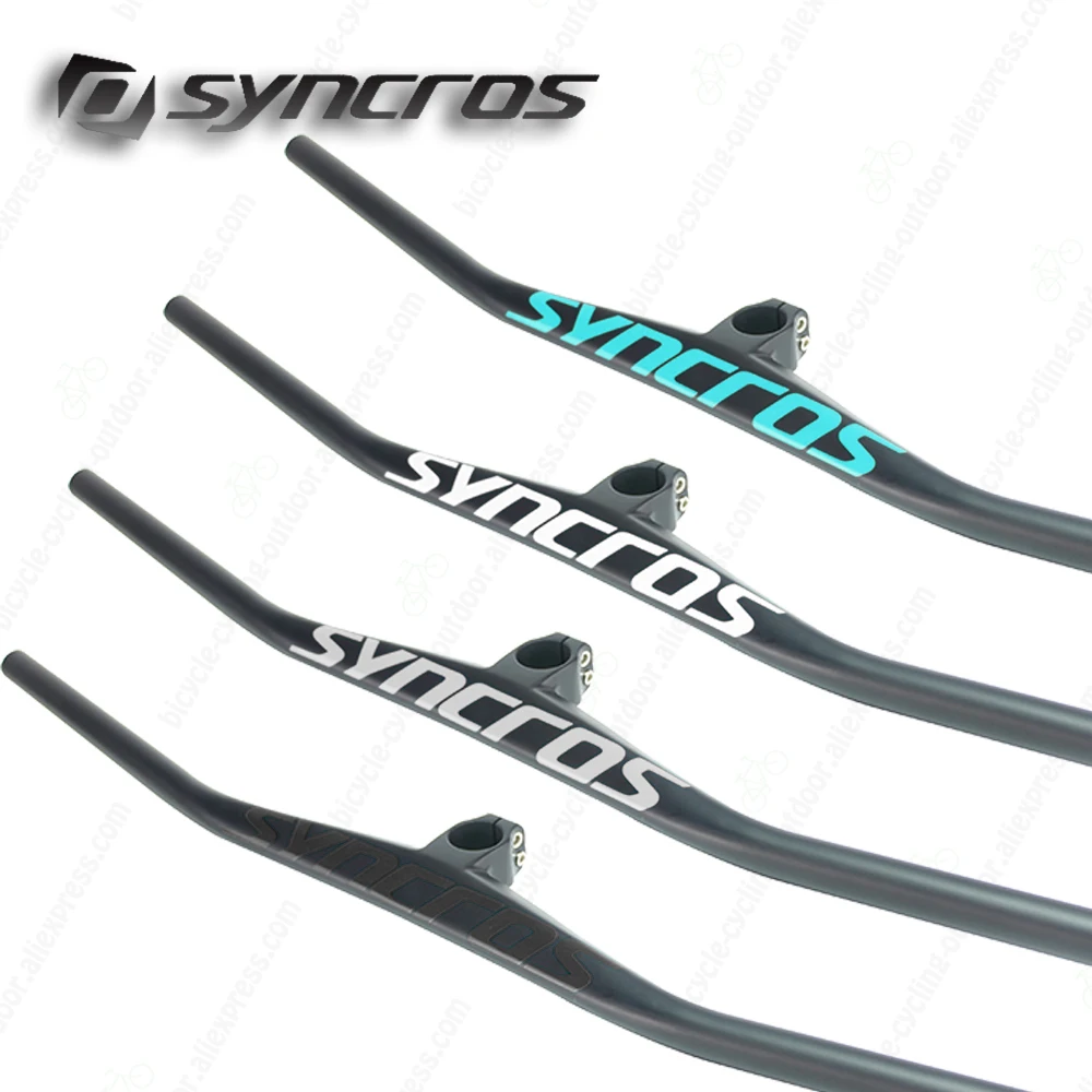 SYNCROS интегрированный руль MTB велосипед карбоновый стержень 2 градуса с выносом