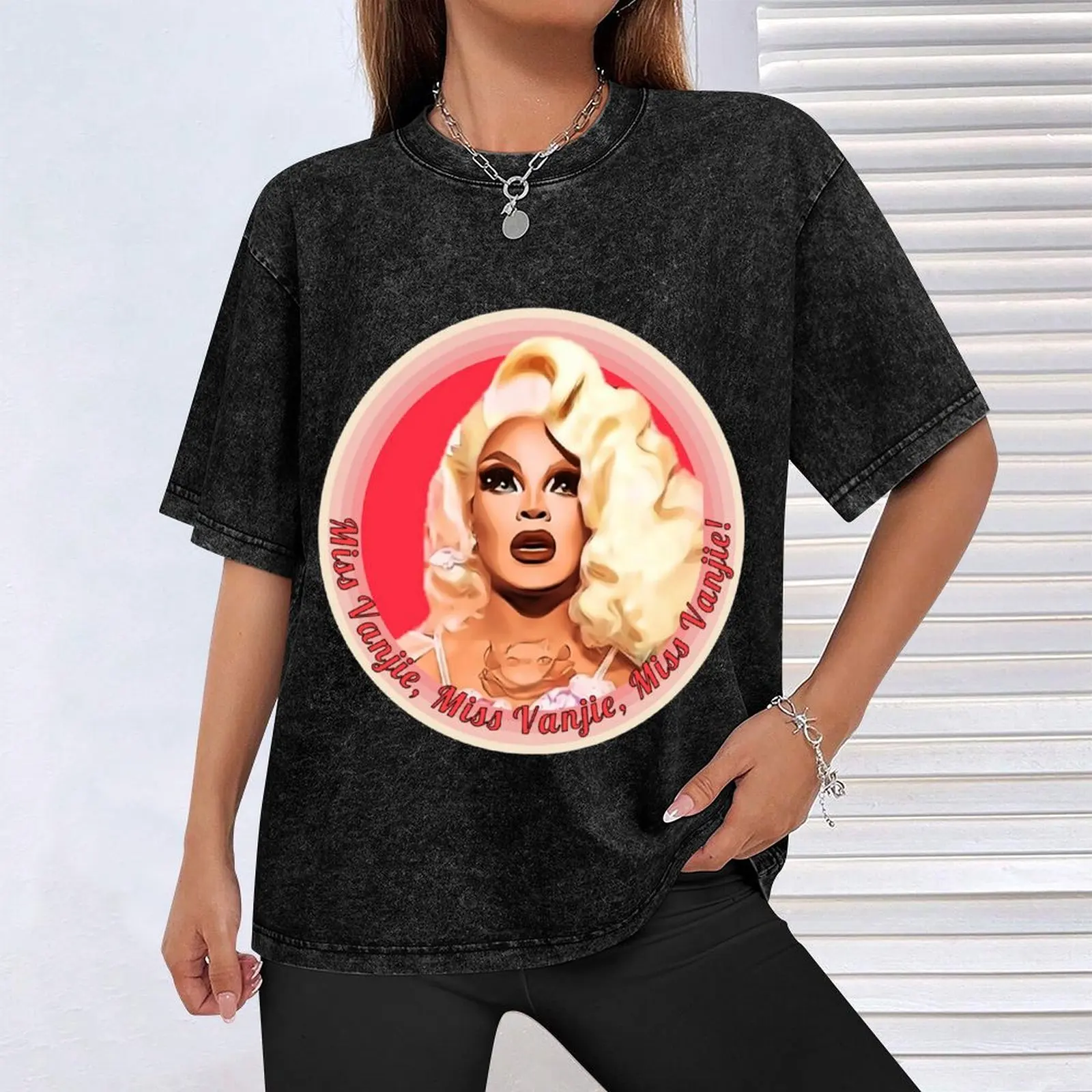 Футболка Ванесса ванини Мато-мисс летние топы корейская модная винтажная одежда