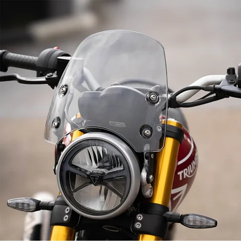 Для Triumph Scrambler 400X400X2024 Speed 400 ветровое стекло мотоцикла ветровые дефлекторы козырек экран фары обтекатель