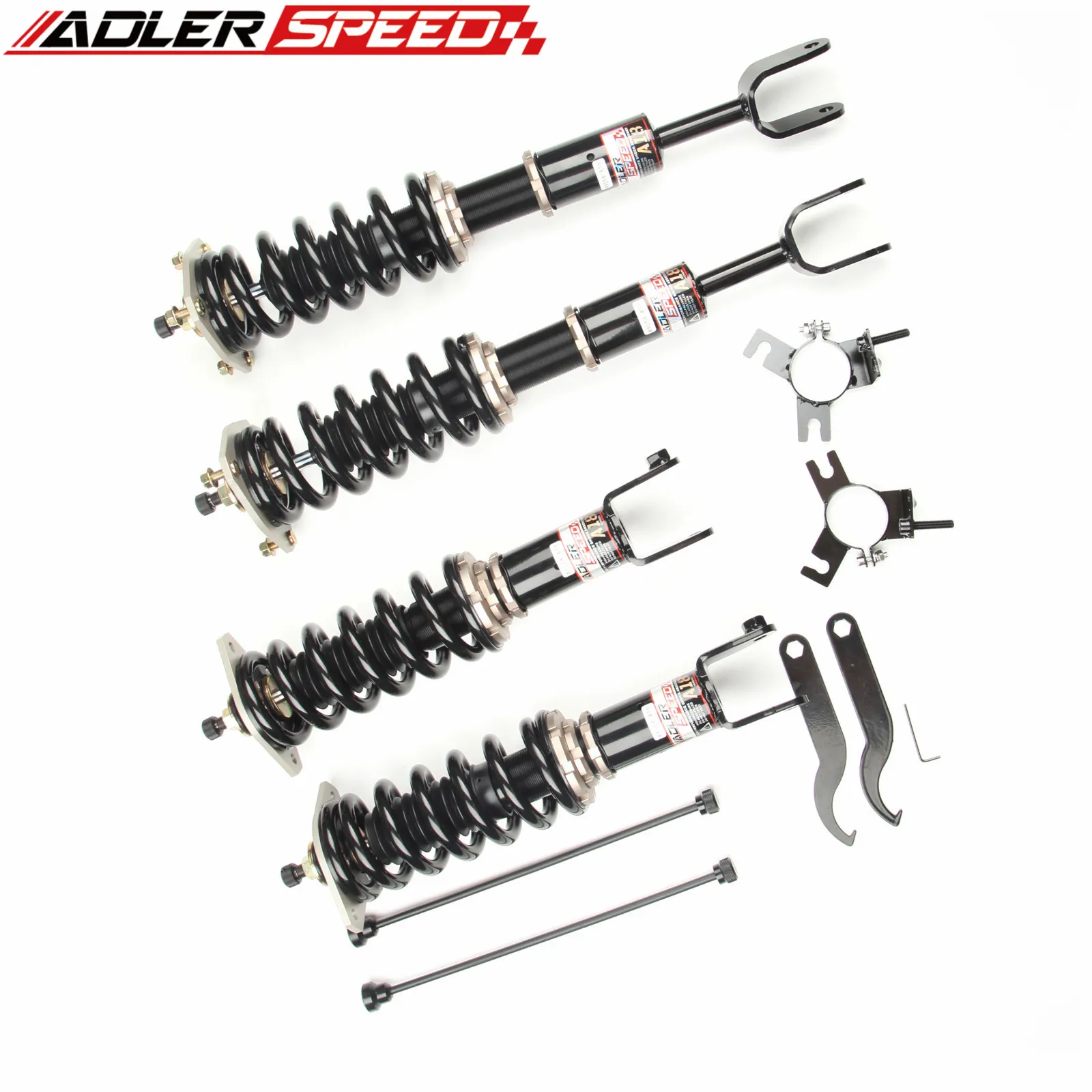 ADLERSPEED 18 Way комплект подвески для понижения койлов 03-09 Infiniti G35 Nissan 350Z VQ35 3.5L