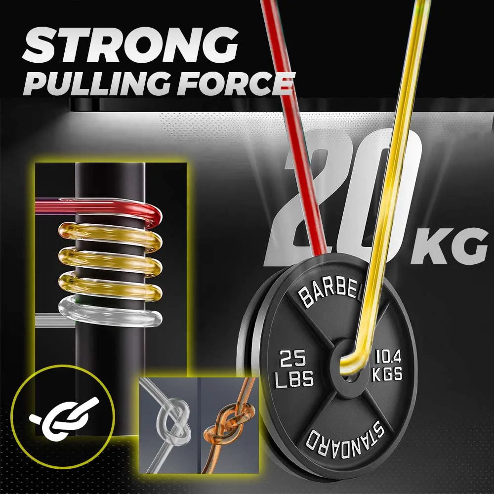 Фото Леска ZUKIBO Lava Super Abrasion Resistant из нейлона, полуплавающая монофиламентная леска ISO для морской рыбалки с берега №2
