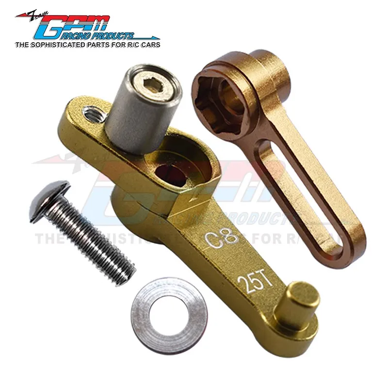 GPM KYOSHO мотоцикл NSR500 алюминиевый сервопривод + рулевой рычаг