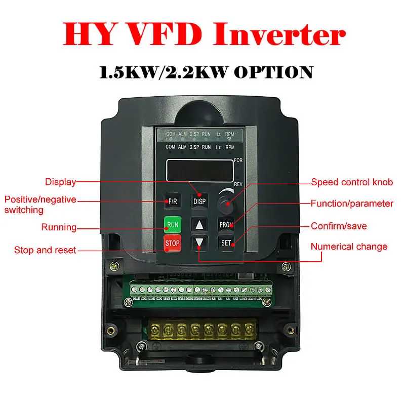 HY CNC VFD 3020 кВт 3040 инвертор привод переменной частоты для DIY 6040 220 110 машина шпиндель