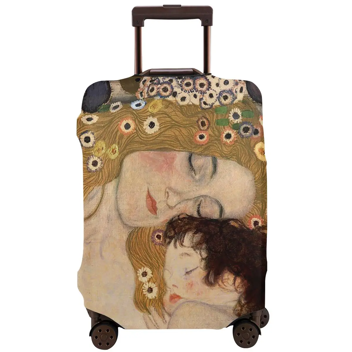 

Gustav Klimt Freyas Travel Luggage Protective Case Washable Suitcase Luggage Cover Elastic Dust Cover Protector Baggage
