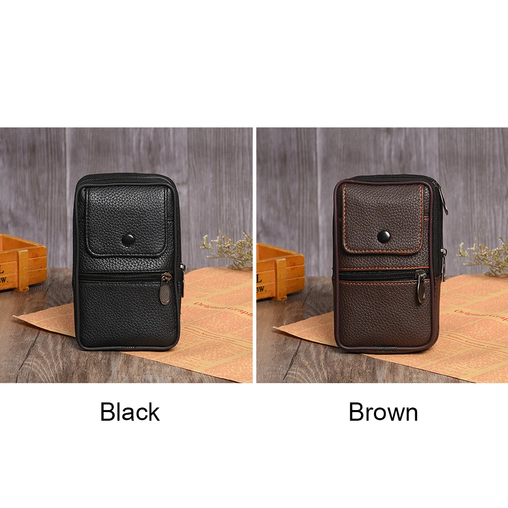 Мужская Многофункциональная Поясная Сумка Держатель Для Ключей С Деньгами