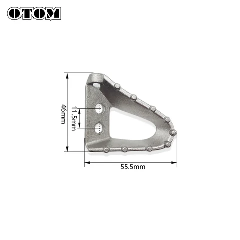 Задний ножной тормоз для мотоцикла OTOM 2016-2023, ступенчатая пластина, наконечник педали тормоза для KTM SXF XCF EXC EXCF FC FX FE TE TC MCF ECF