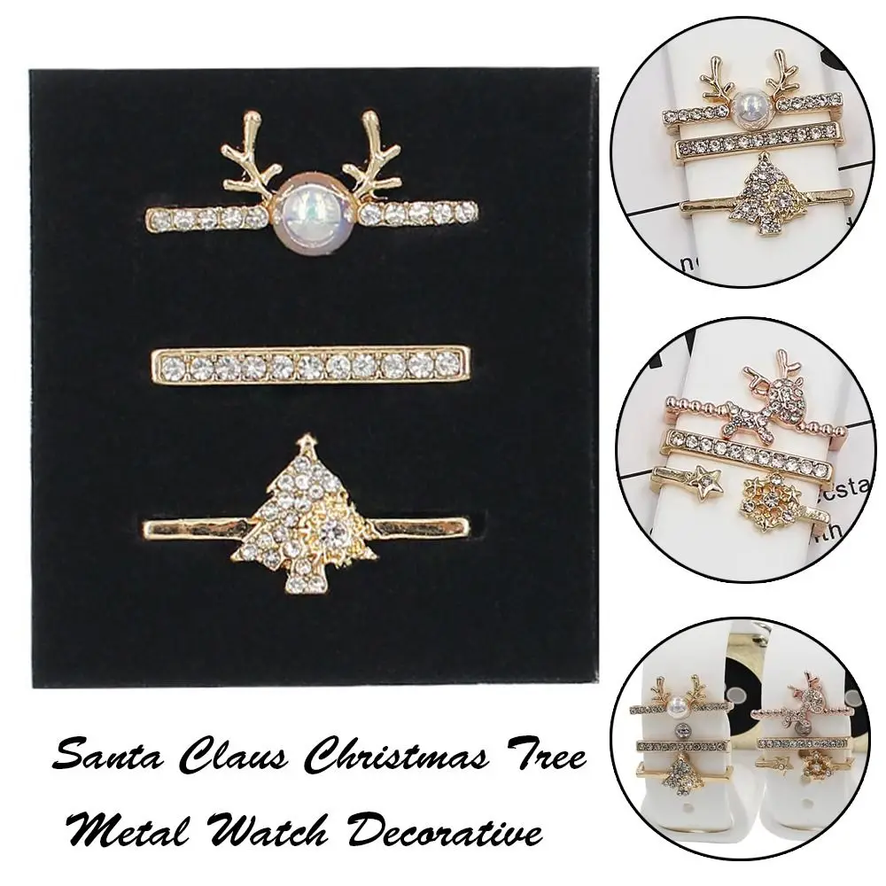 Новинка 2022 металлические подвески Рождественская елка с Санта-Клаусом