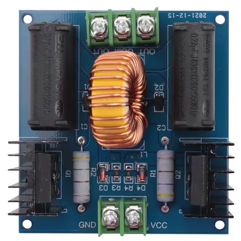 Монтажная плата высоковольтного источника питания постоянного тока 12V-30V 20A мощностью 1000 Вт для генератора Маркса с катушкой ZVS