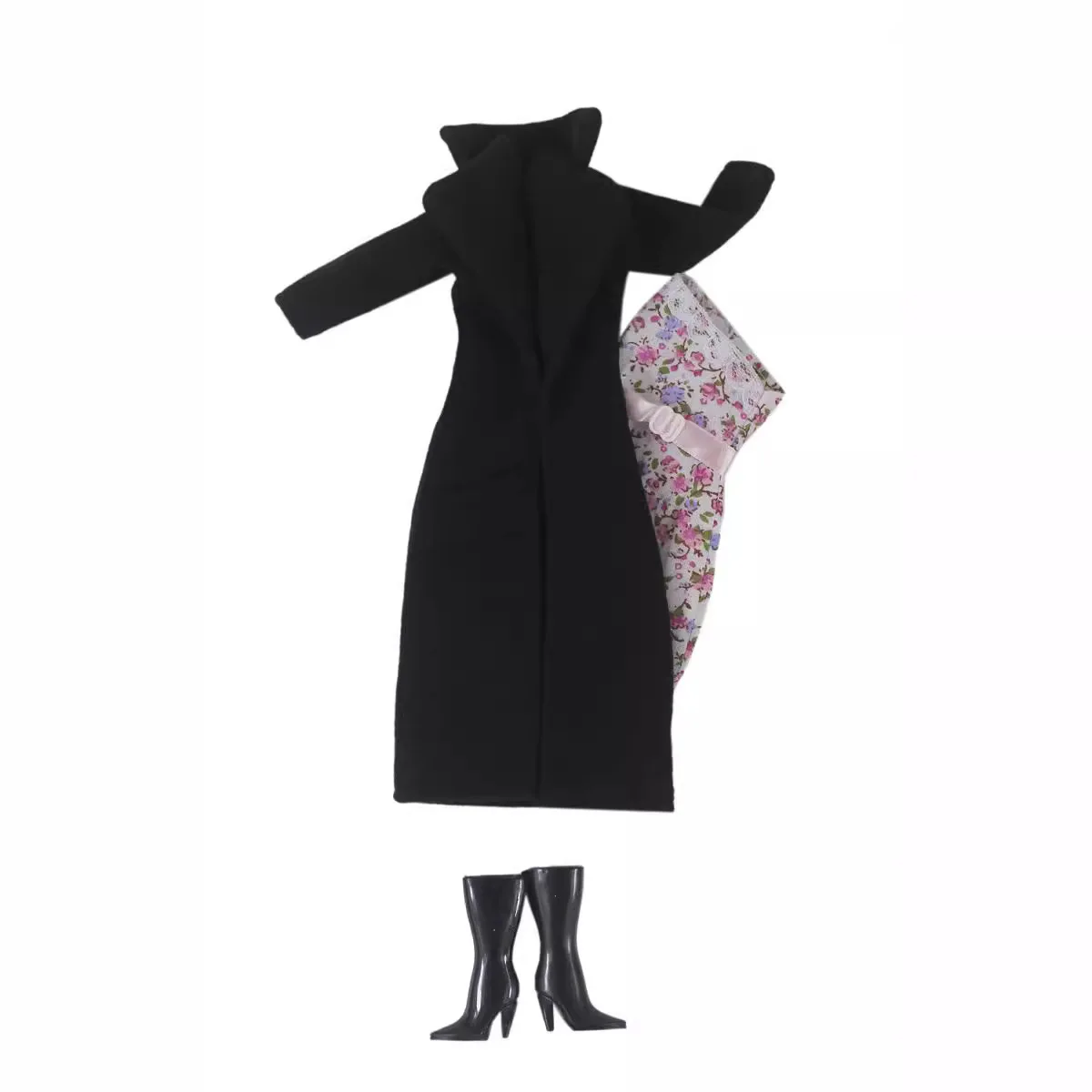 Модная 1/6 FR супермодельная кукольная одежда высокого качества длинное шерстяное