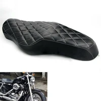 motorcycle two up seat driver passenger sofa seat tour seat bench rear cushion for harley sportster xl883n xl1200