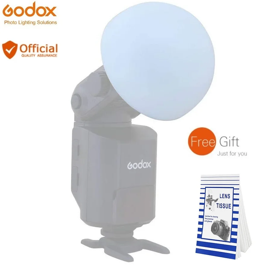 

Godox Ad-S17 Dome Diffuser Wide Angle Soft Focus Shade Diffuser for Godox Witstro AD200 AD360II AD180 AD360 Speedlite Flash