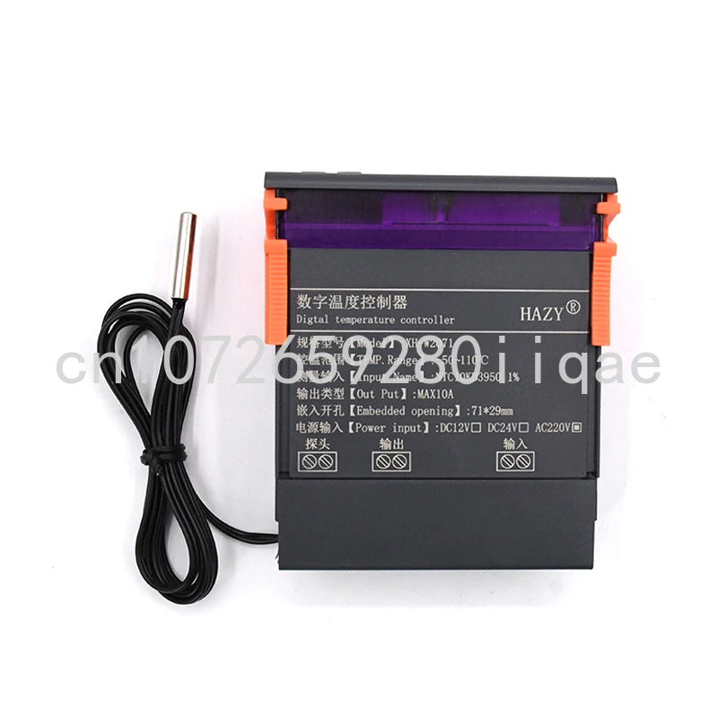 

XH-W2071 Embedded Case Digital Thermostat Refrigerator Compressor Digital Display Temperature Controller Switch