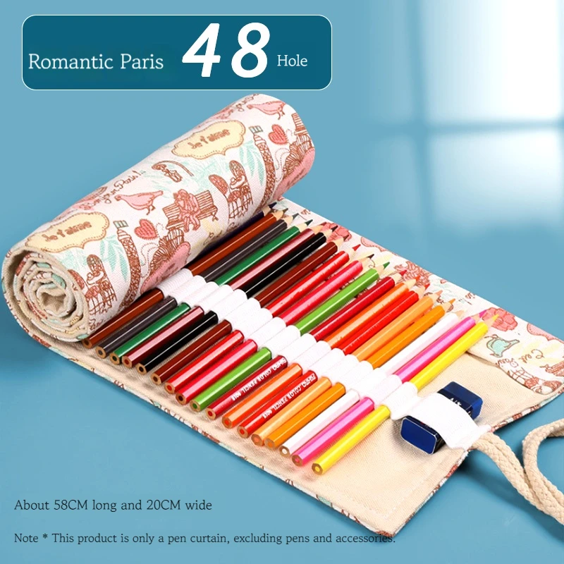 

Рулонный пенал для рисования 36/48/72 отверстий