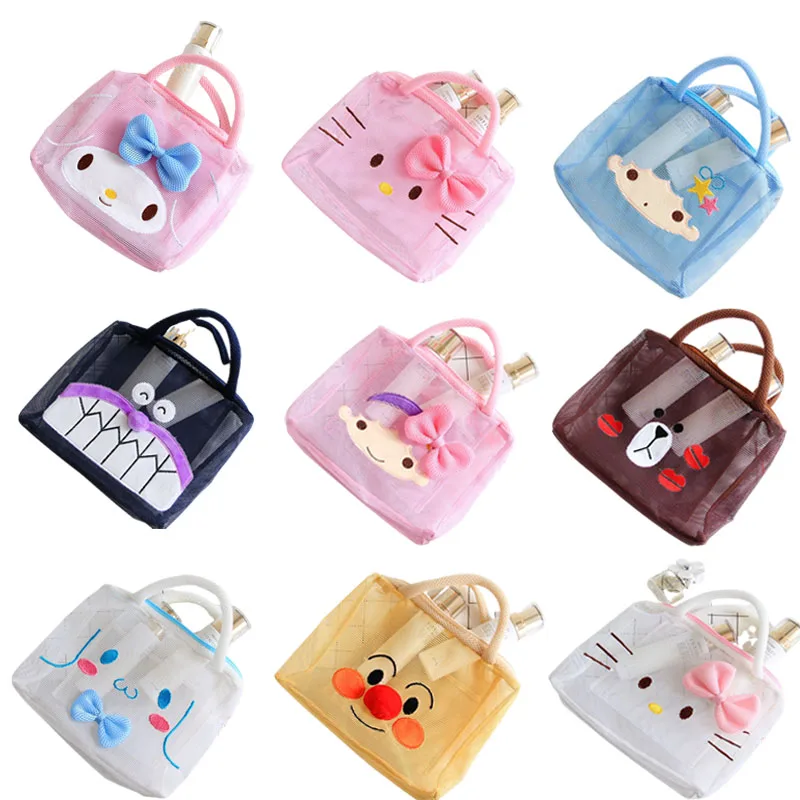 

Sanrios My Melody Littletwinstars коричная сумка для хранения для ванной в стиле аниме